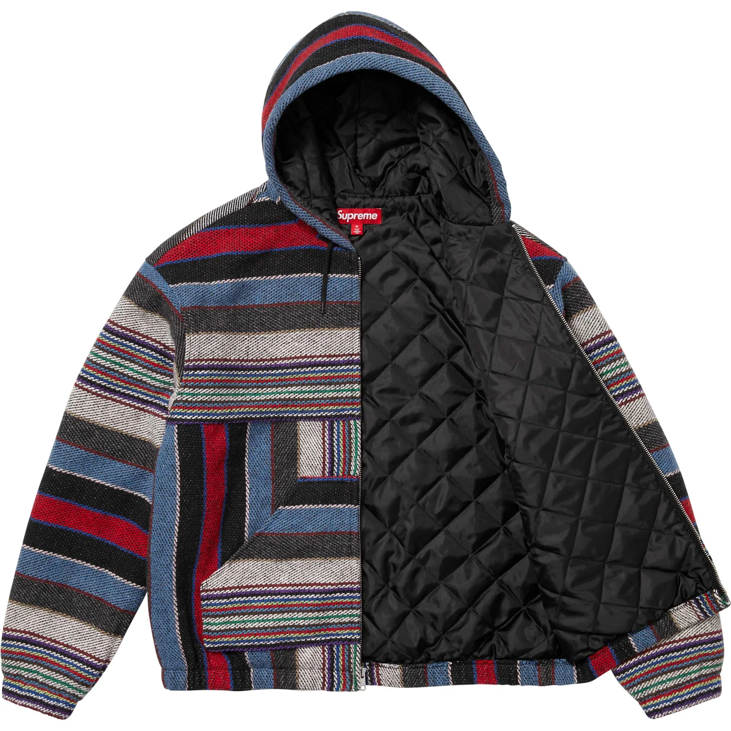 Woven Stripe Hooded Jacket | Supreme 25ss