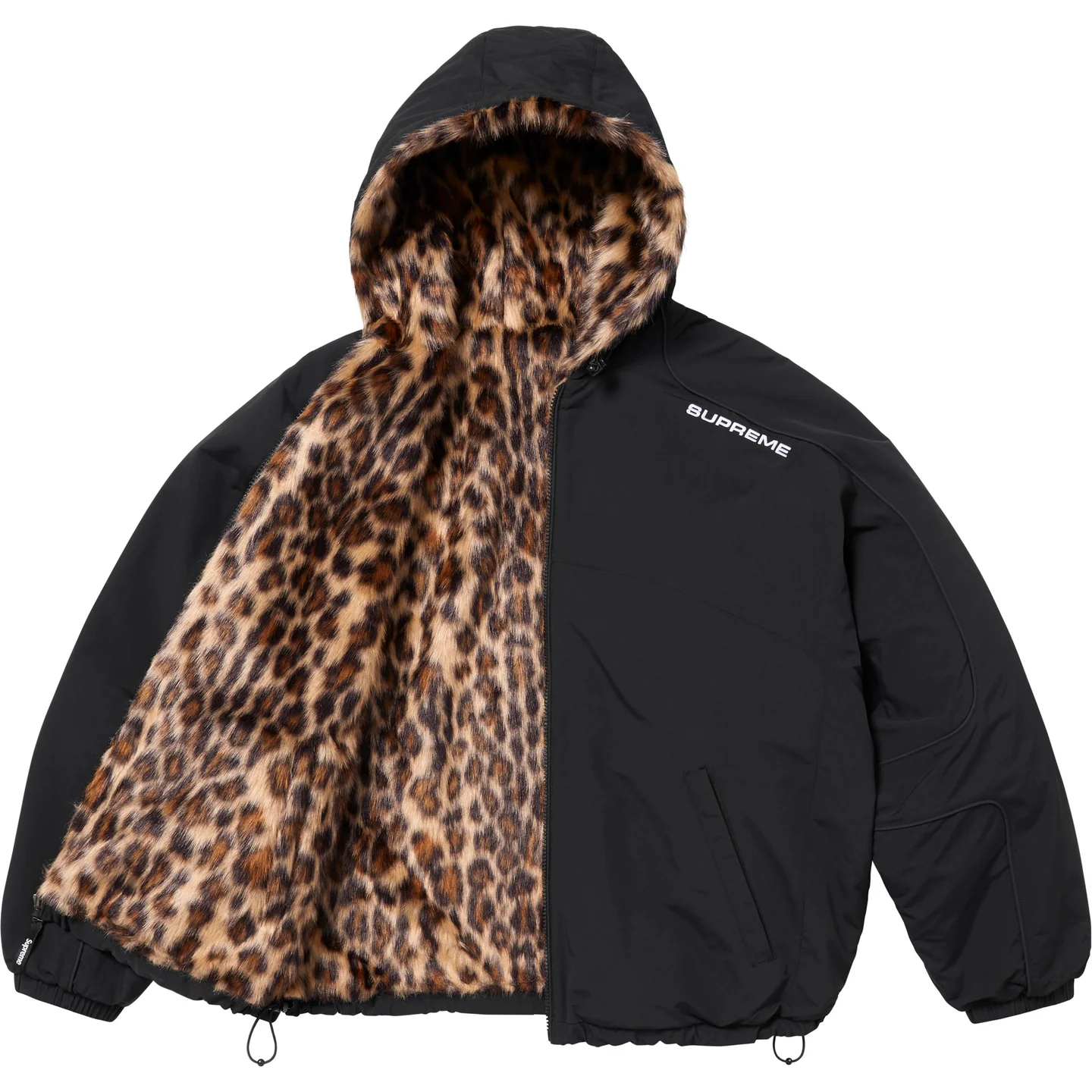 Faux Fur Reversible Hooded Track Jacket | Supreme 25ss