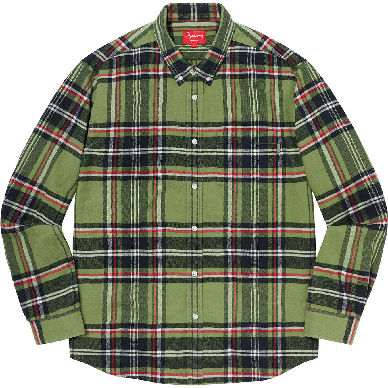 Tartan Flannel Shirt | Supreme 20fw