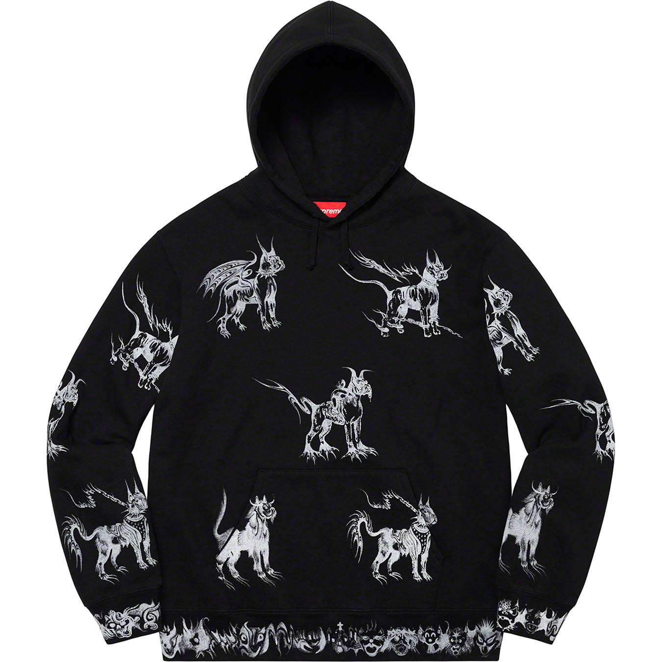 Animals Hooded Sweatshirt | Supreme 20ss