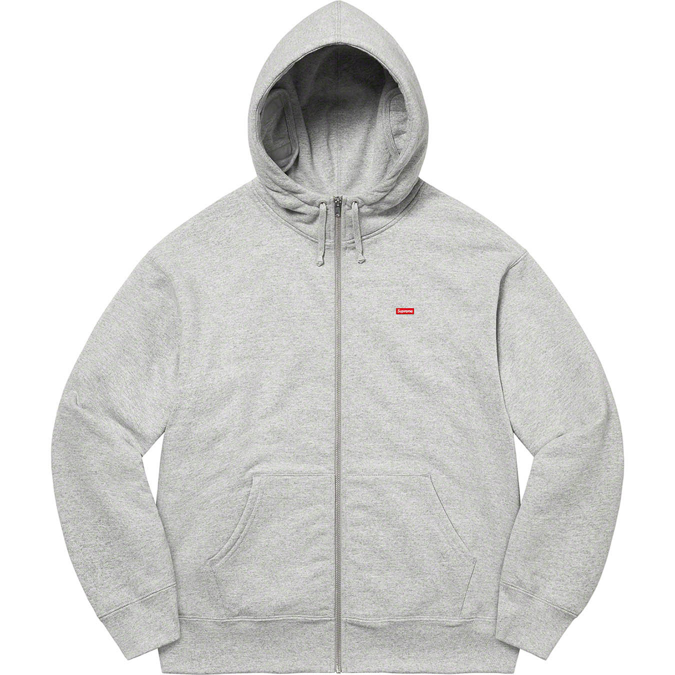 Small Box Facemask Zip Up Hooded Sweatshirt | Supreme 21fw