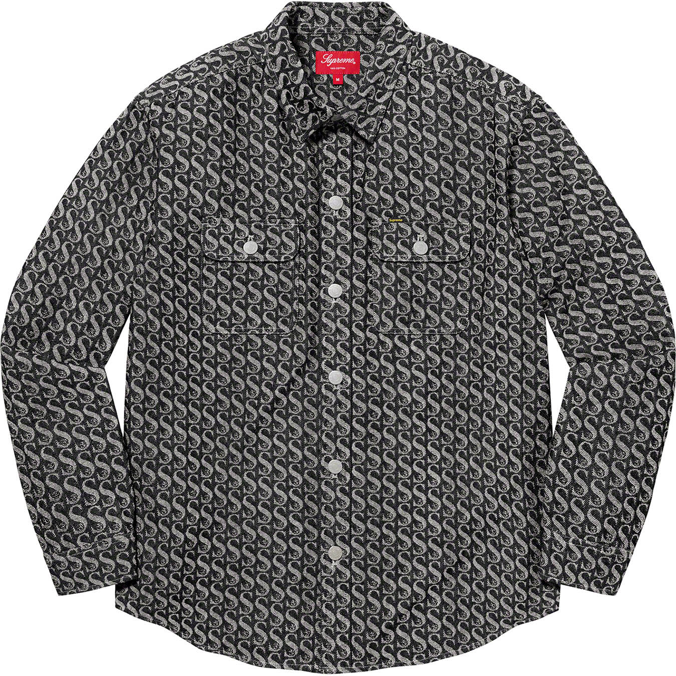 Monogram Denim Shirt | Supreme 21fw