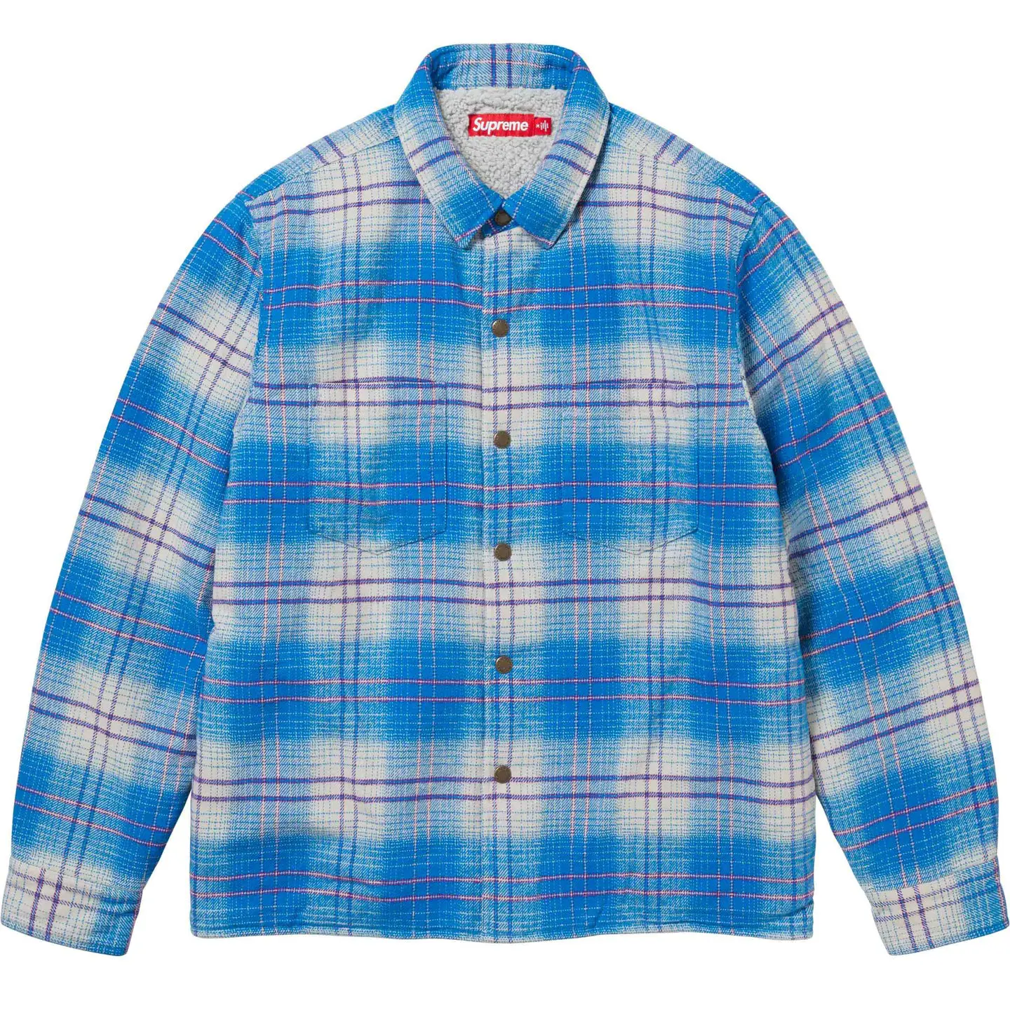 Lined Flannel Snap Shirt | Supreme 23fw
