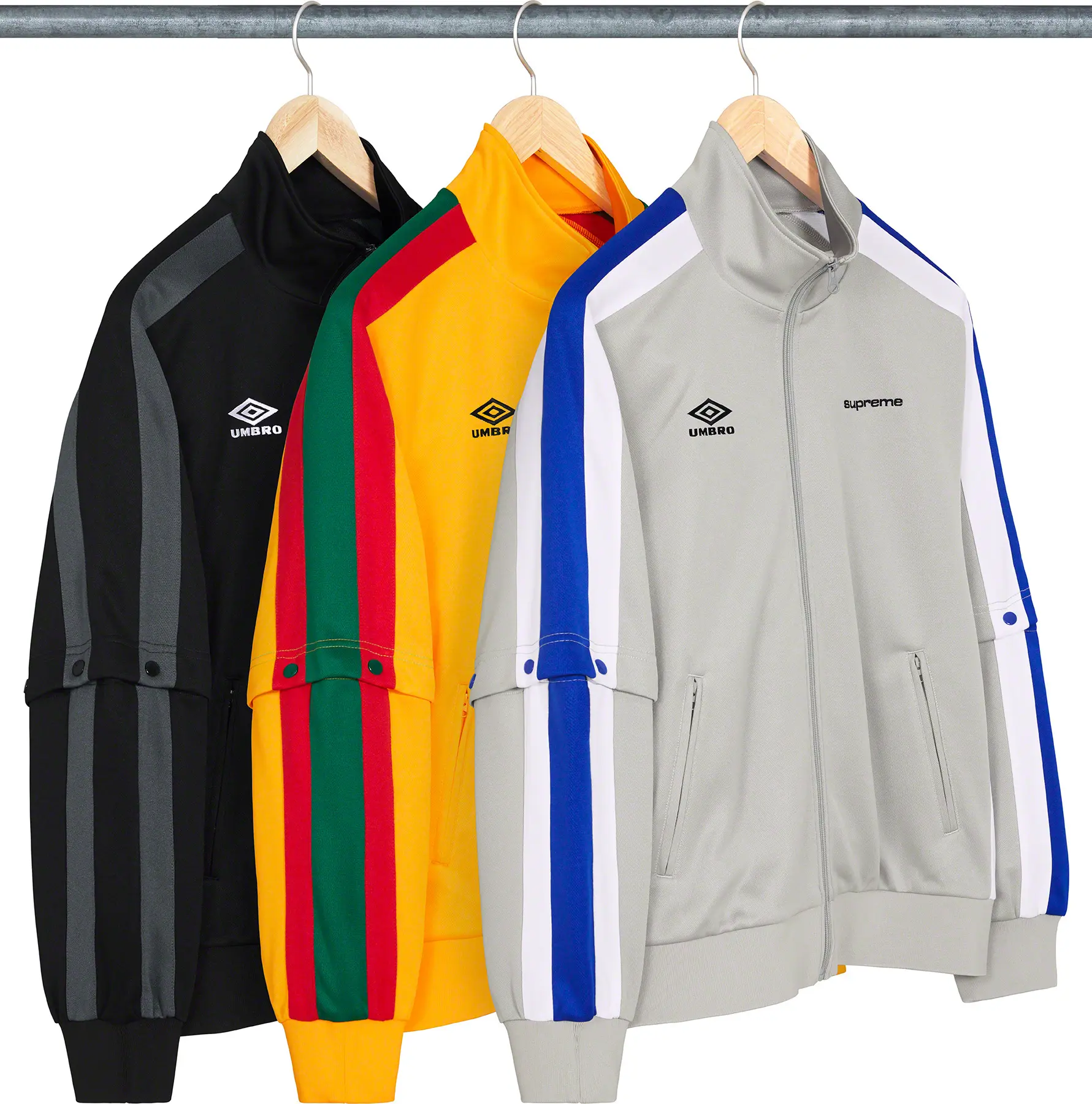 Supreme®/Umbro Snap Sleeve Jacket | Supreme 23ss