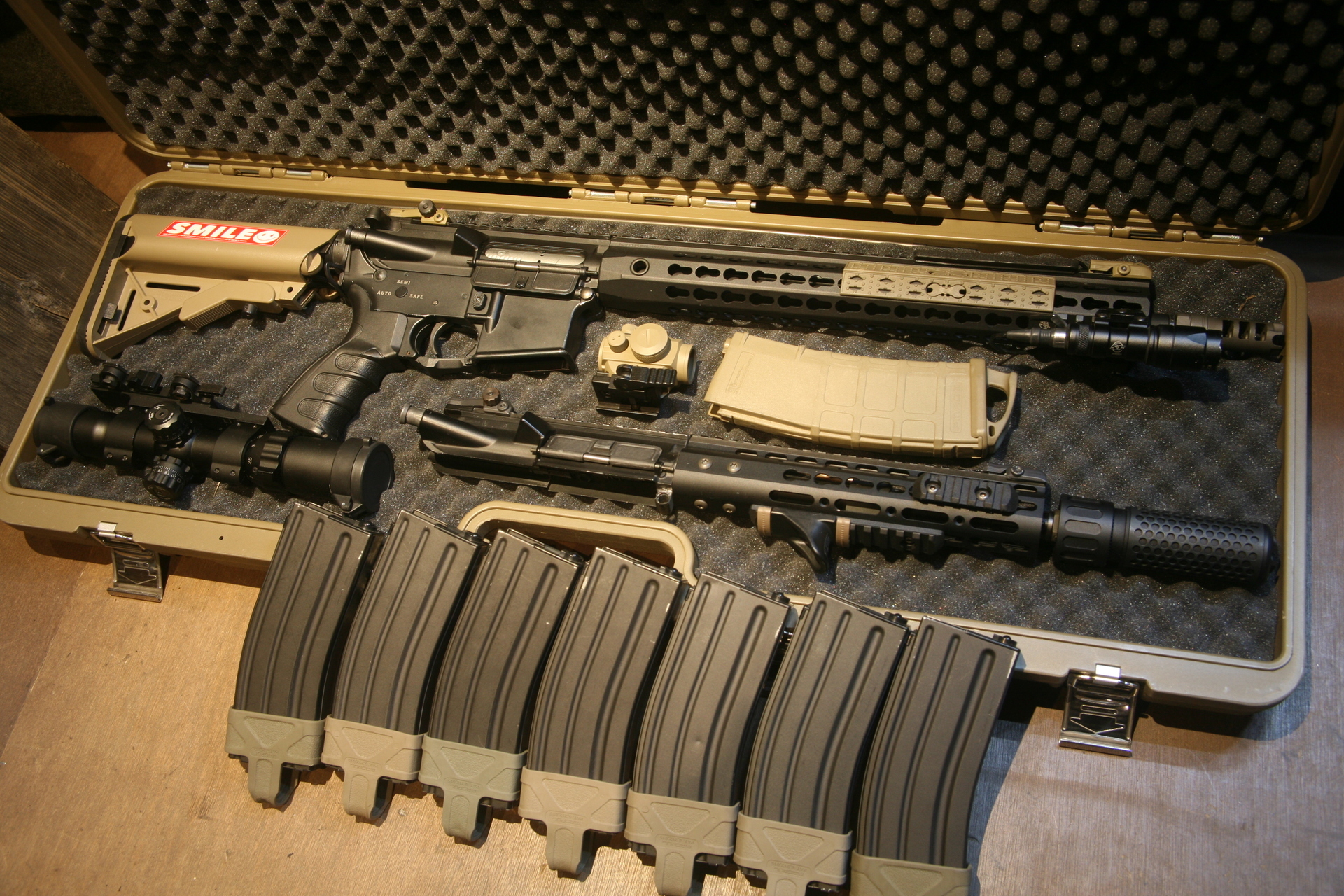 銃器紹介 東京マルイ 次世代電動ガン M4 KAC URX4カスタム