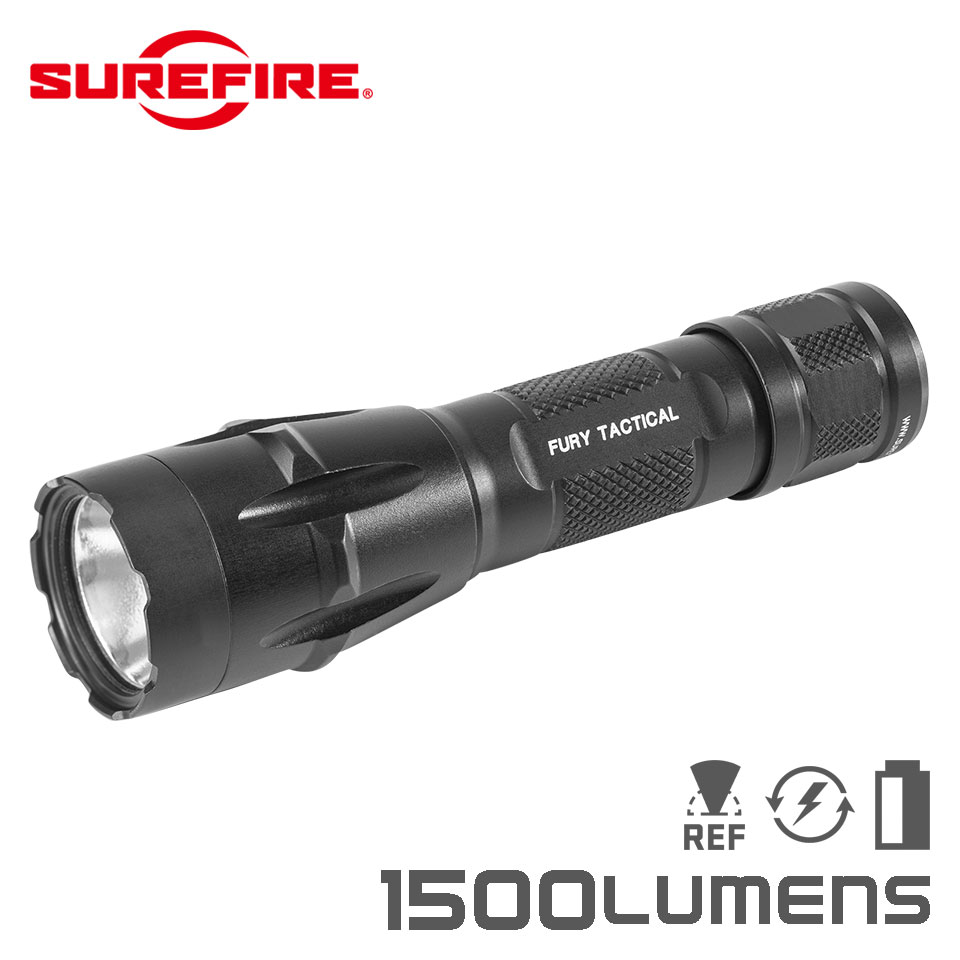 SUREFIRE FURY DFT – Dual-Fuel Tactical LED Flashlight | SUREFIRE