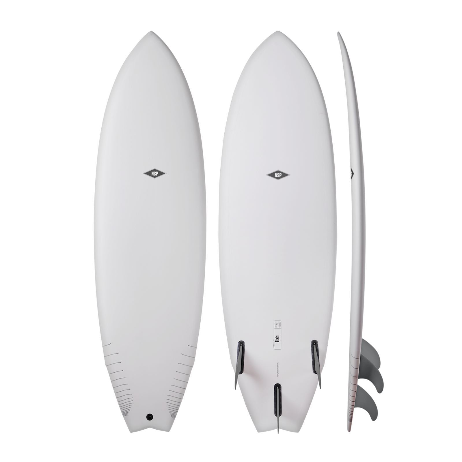 NSP Protech Fish Built and designed by NSP Surfboards