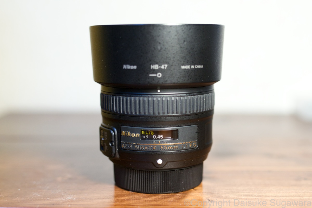 カメラ初心者2本目のレンズに最適な『NIKKOR AF-S 50mm f/1.8G