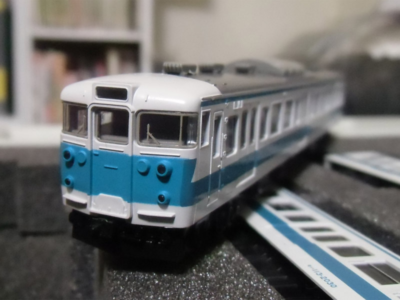 TOMIX 113系阪和色を入手した。 – 煤式自動連結器