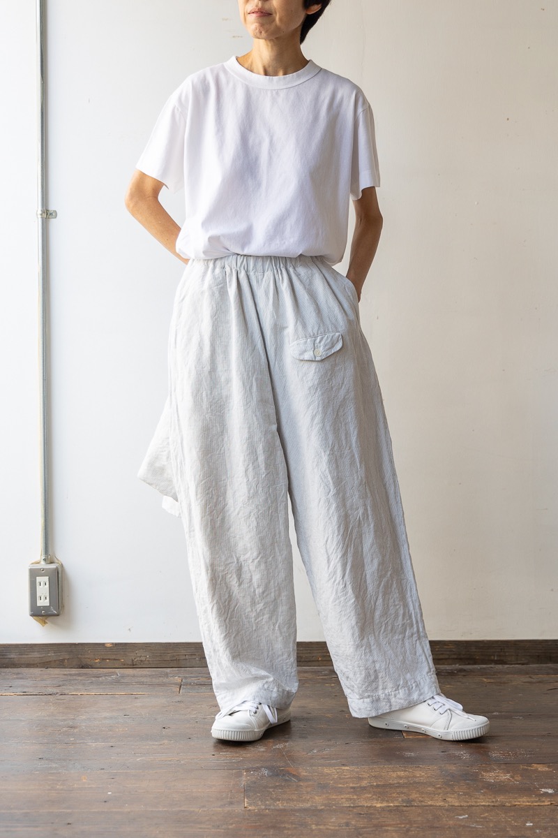 ゴーシュ 秋の新作ワイドパンツ - SUSCON + RUSTIC HOUSE ONLINESTORE