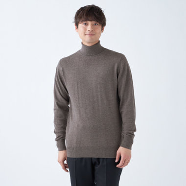 発送在庫あり】【RBC】【秋冬】ウール100％タートルネックニット