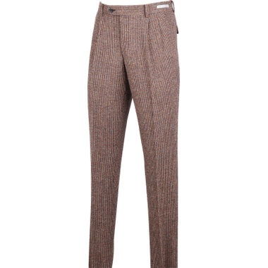 CLASSICO TAPERED】【秋冬】ウールテーパードパンツ 2タック/ブラウン