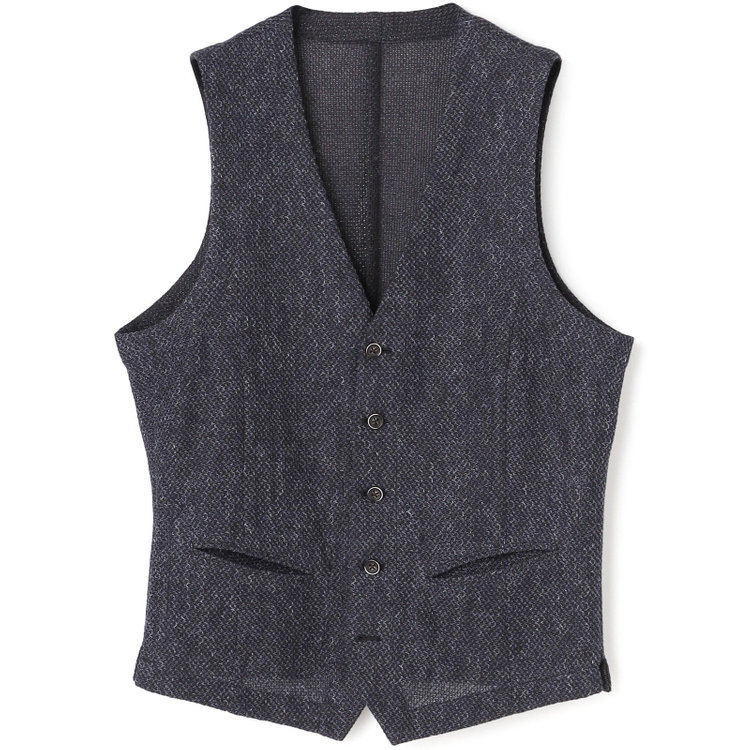 WEB限定/OUTLET】【SL】【春夏】ジレ(ベスト)/ネイビー（VSG2054-1_C