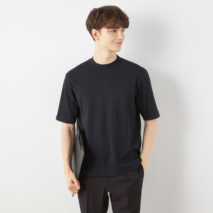 スーツ屋が作った】BIZ Tシャツ/ブラック（SLC553014-BK_T