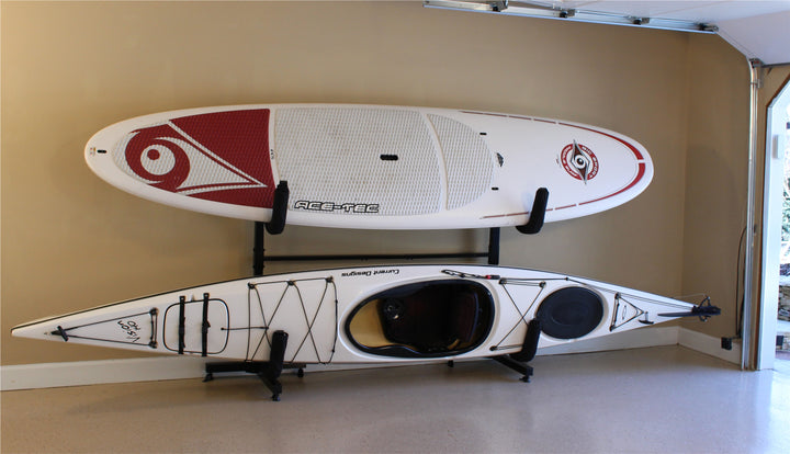 Kayak/Paddleboard Storage Wall Racks | TieYak® Z-Rack - Suspenz