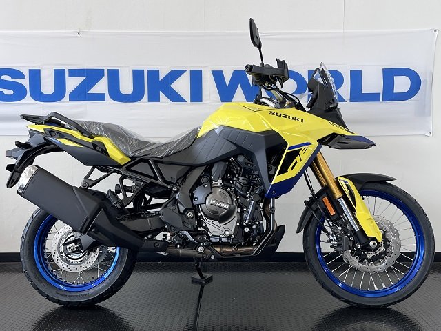 店頭在庫あり】Vストローム800/800DE！純正ローシートも体感できます