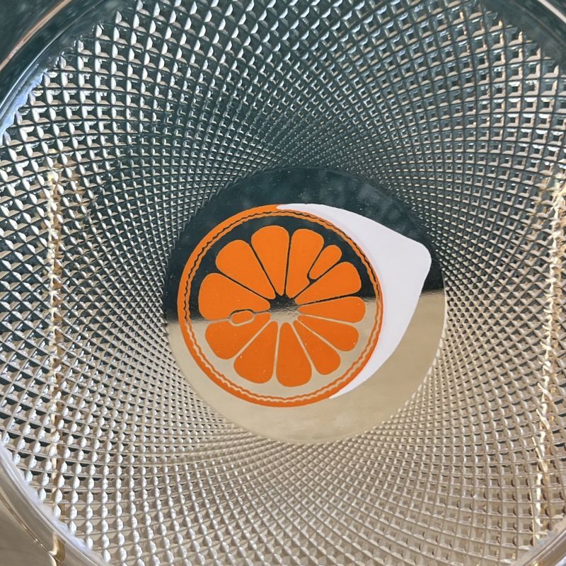 HOYA 保谷ガラス フルーツプレート皿5枚セット いちご メロン