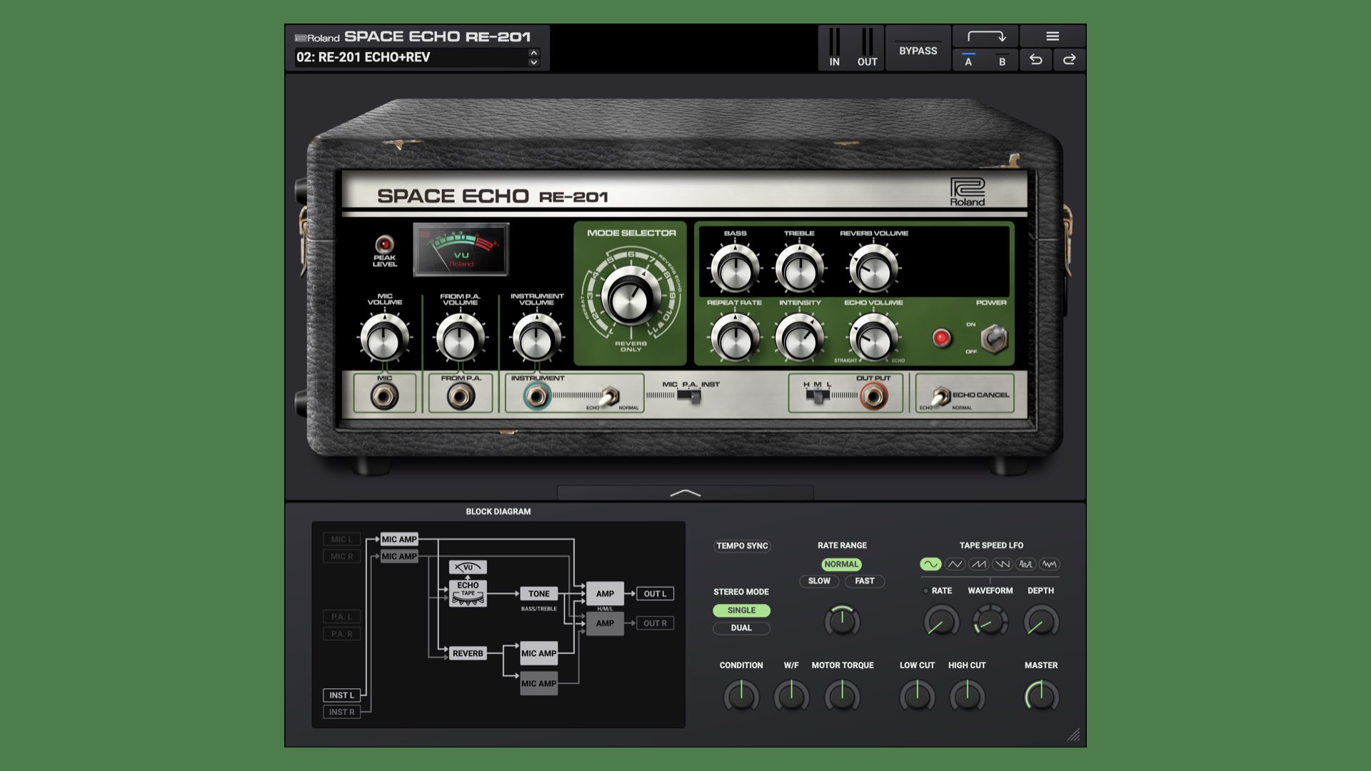 Roland brings the legendary RE-201 Space Echo as an FX plugin to