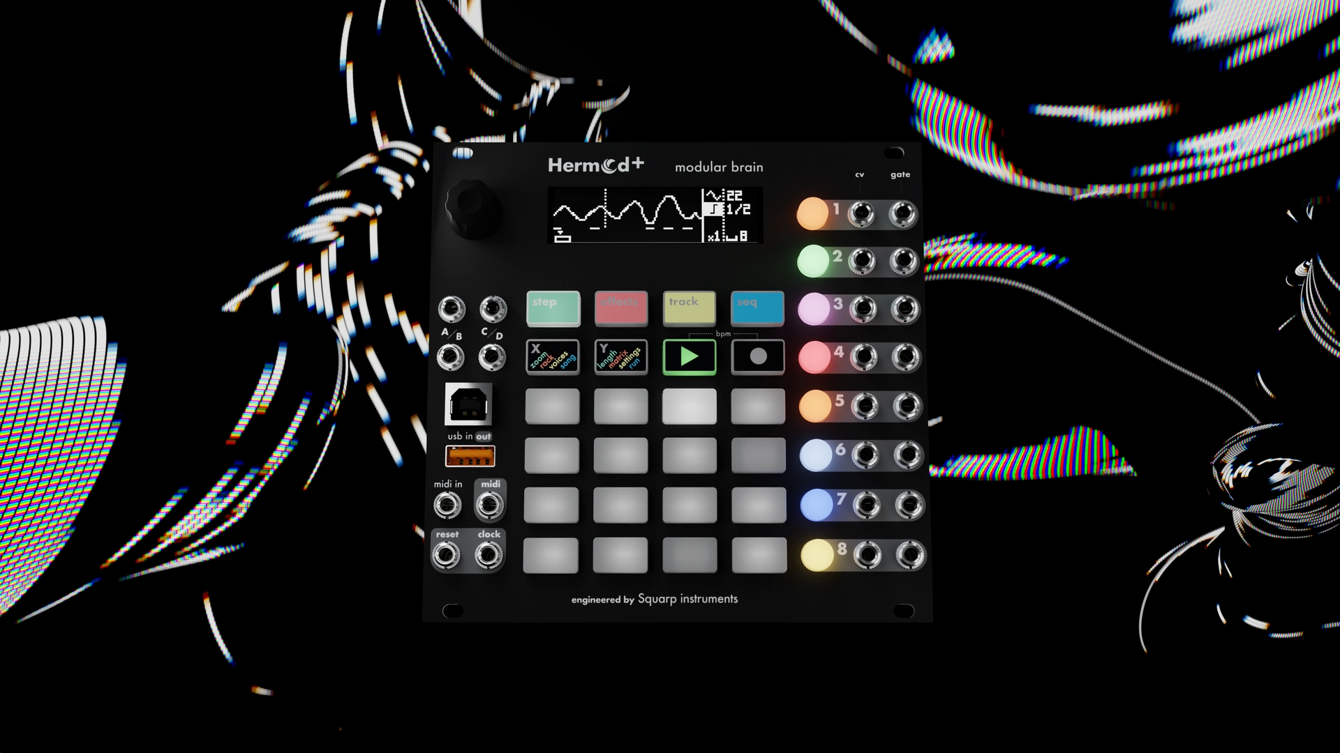 Squarp Instruments Hermod+ 2.0 firmware update boosts the