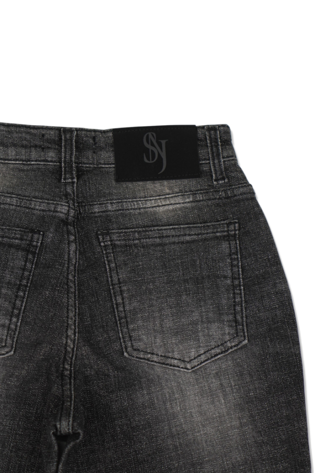 3/26~] CAT WASHING DENIM PANTS BLACK - 시너진