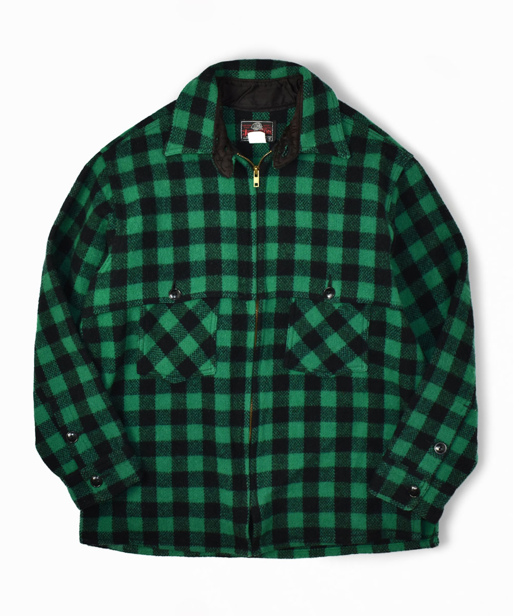 70's～ Johnson Woolen Mills バッファローチェック マッキーノ