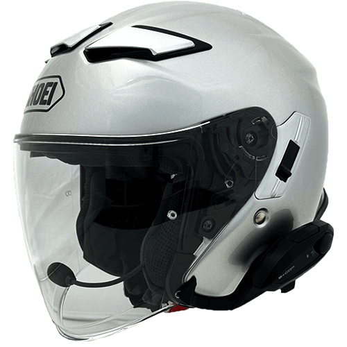 B+COM TALK バイク用インカム ジェットヘルメット取付方法 SHOEI J